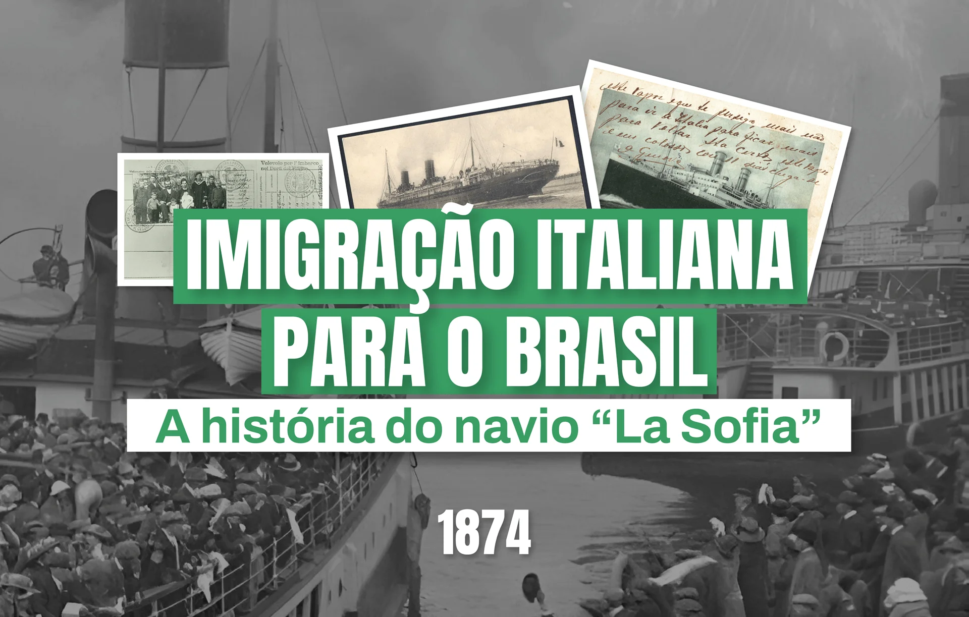 Imigração Italiana para o Brasil